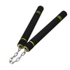 Nunchakus Martial Arts Safety Foam Nunchakus Sponge Double Truncheon with Stainl