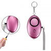 Self-defense Alarm Keychain with Mini LED Light for Women Girls Elderly Safety