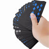 Creative Black Water-resistant PVC Poker Playing Cards Table Game Set