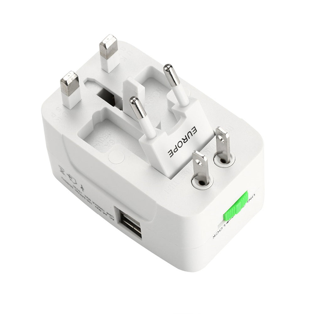 Plug Socket Adapter International Travel Adapter USB Power Charger