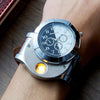 Fashion Design Creative USB Electronic Lighter Quartz Watch