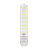 8 LED Mini Portable Lamp DC 5V Camping USB Lighting