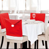 XM Santa Claus Hat Design Chair Cover 6PCS