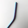 1PCS High Quality Stainless Steel Colorful Drinking Straw