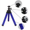 Universal Compact Tripod Stand Flexible Octopus Phone Camera Selfie Stick Tripod Mount for Smartphone/Digital Camera