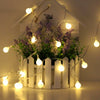LED Light String 18MM Color Light Ball Christmas Birthday Party Lighting