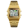 SKMEI Men Fashion Digital Countdown Waterproof Sport Wrist Watch 12/24Hour Clock