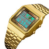 SKMEI Men Fashion Digital Countdown Waterproof Sport Wrist Watch 12/24Hour Clock