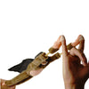 25cm New Funny Paw Toys Lovely Novelty Flying Monkey Screaming Slingshot Plush Toys Kids Gift