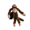 25cm New Funny Paw Toys Lovely Novelty Flying Monkey Screaming Slingshot Plush Toys Kids Gift