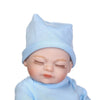 Mini Blue 10inch Reborn Baby  Dolls Full Silicone Baby Doll Body