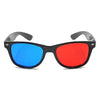 Blue and Red 3D Eyeglasses Cyan Anaglyph Simple Style Extra Upgrade Style To Fit Over Prescription Glasses for Movies Games