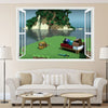 Seaside Battlefield Wall Sticker in Game Decor for Home Decoration