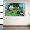 Seaside Battlefield Wall Sticker in Game Decor for Home Decoration
