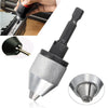1/4 inch Hex Shank Keyless Drill Chuck Quick Change Adapter Converter 0.3-6.5mm