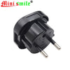 Minismile Travel UK to EU Euro Plug AC Power Charger Adapter