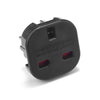 Minismile Travel UK to EU Euro Plug AC Power Charger Adapter