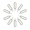 Y-10PCS Universal Metal Sim Needle Tray Holder Card Eject Pin