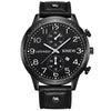 Men Quartz Digital Men Full PU Steel Wrist Watches Clock Casual Watch Homme