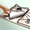 Non-stick Gas Range Protectors Reusable Foil Stove Burner Protective Cover Liner Clean Mat Pad