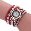 Sloggi Ladies Fashion Rhinestone Round Neck Luxury Watch