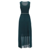 New Chiffon Sleeveless Dress