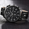 Men Quartz Digital Men Full PU Steel Wrist Watches Clock Casual Watch Homme