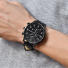 Men Quartz Digital Men Full PU Steel Wrist Watches Clock Casual Watch Homme