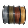 3D Printer Metalfill Filament Golden Silver Copper Bronze 4pcs Color For Ender 3