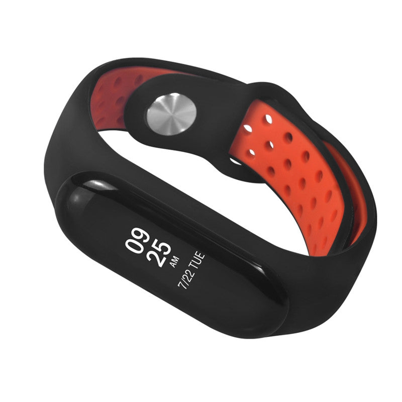 Bracelet Silicone Double Color Replace Wristband for Xiaomi Mi Band 4