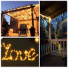 1PC 20M Solar Copper Wire String Light 8MODES LED Fairy String Waterproof Home Yard Christmas Holiday Gareden Decoration