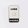 Light Switch Sticker Darth Vader Luke Skywalker Vinyl Wall Stickers Home Decor
