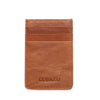 GUBINTU 111 Anti-theft Genuine Leather RFID Card Holder Mini Thin Wallet