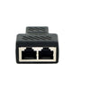 Splitter Connector Ethernet Cable Socket Adapter 8P8C Network