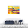 W357 Sailboat Unframed Art Wall Canvas Prints for Home Decorations