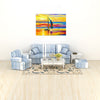 W357 Sailboat Unframed Art Wall Canvas Prints for Home Decorations