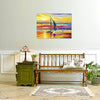 W357 Sailboat Unframed Art Wall Canvas Prints for Home Decorations