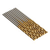 50PCS HSS Titanium Coated Twist Drill Bits High Speed Steel Drill Bit Set