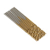 50PCS HSS Titanium Coated Twist Drill Bits High Speed Steel Drill Bit Set