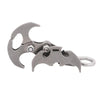 Stainless Folding Grappling Hook Outdoor Climbing Claw Car Traction Rescue EDC