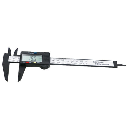 150mm LCD Digital Electronic Carbon Fiber Vernier Caliper Gauge Micrometer Measuring Tool