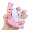 Jumbo Squishy Cute Pink Snail Slow Rising Toy