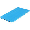 New Arrival BELK Cross Pattern Smart Cover PU Leather and Plastic Foldable Stand Case for Samsung Galaxy Note 10.1 N8000 - Blue