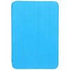 New Arrival BELK Cross Pattern Smart Cover PU Leather and Plastic Foldable Stand Case for Samsung Galaxy Note 10.1 N8000 - Blue