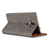 Wkae Vintage Matte Breatheable Air-mesh PU Leather Wallet Case Cover with Kickstand Card Slots for Huawei Mate 9