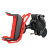 360 Degree Adjustable Bicycle Phone Holder Motorcycle Bike Handlebar Universal Smartphone Mount for Bike GPS Navigation