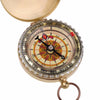 Brass Noctilucent Pocket Compass Navigation for Outdoor Activities