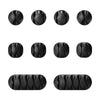 Self-adhesive Cable Clips Desk Organizer Cord Management 10pcs