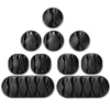 Self-adhesive Cable Clips Desk Organizer Cord Management 10pcs