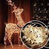 30M 300LED Fairy String Light Christmas DC 12V Jack Wedding Garden Garland Tree